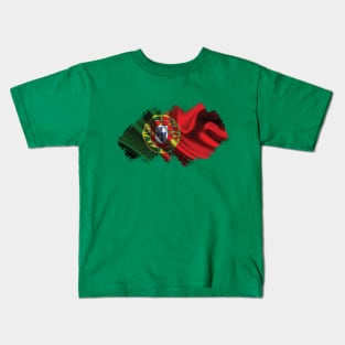 Portuguese Flag Kids T-Shirt